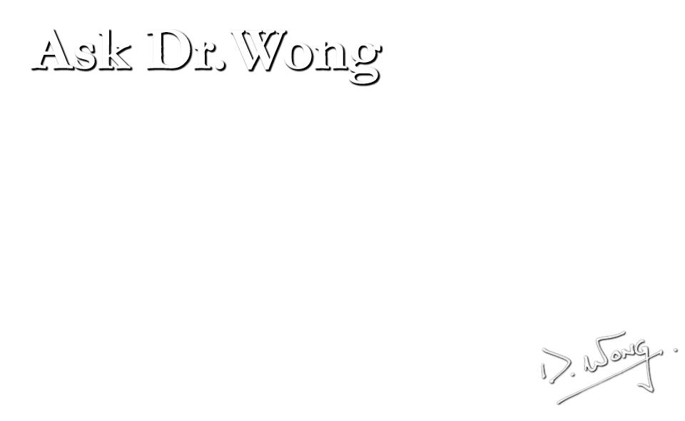 Ask Dr. Wong logo